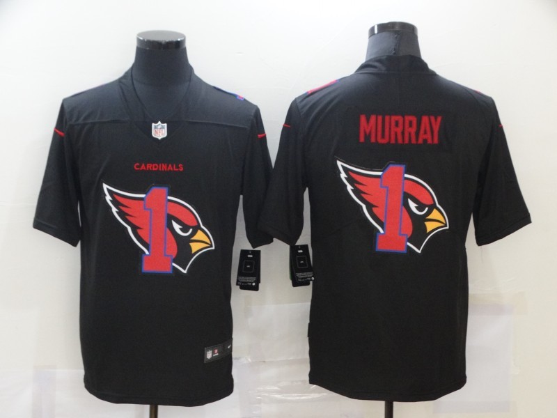 Men's Arizona Cardinals Kyler Murray #1 Black Team Jersey